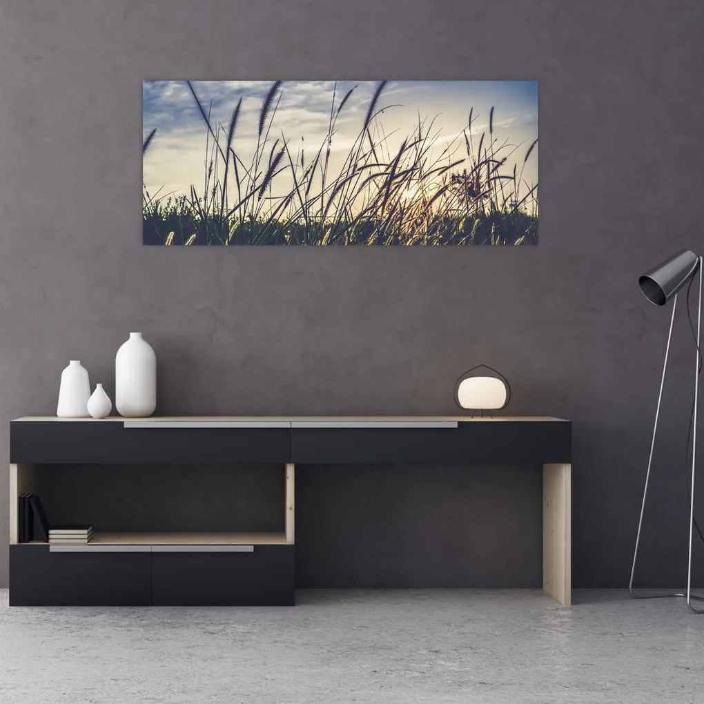 Tablou cu flori de câmp (120x50 cm)