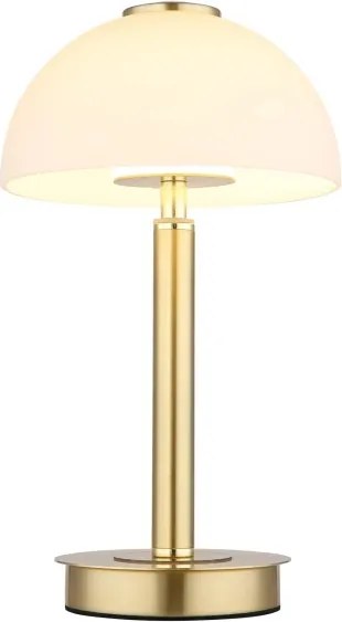 Globo 21953M - Lampă de masă tactilă LED dimabilă ULDIN LED/7W/230V 3000K alamă