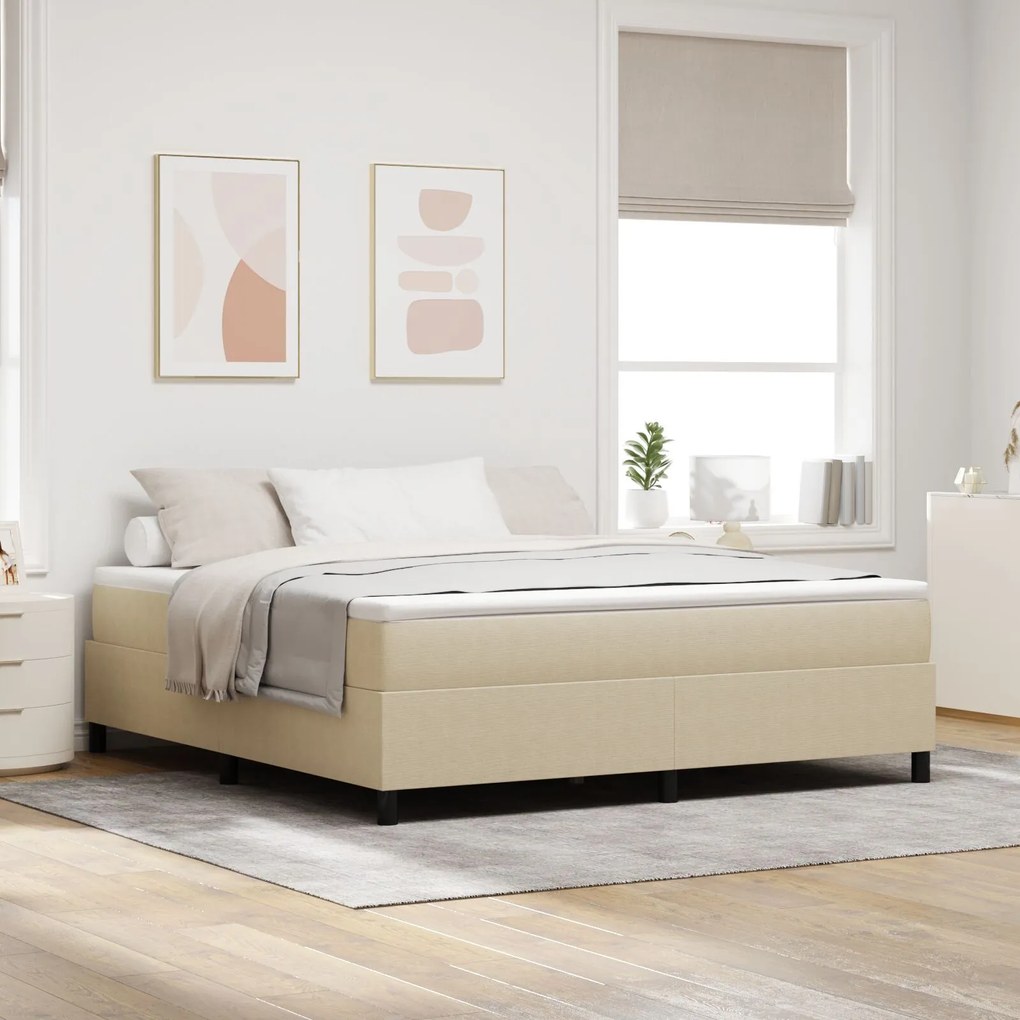 vidaXL Pat cu arcuri Gri Verde 180 x 200 cm Țesătură de catifea