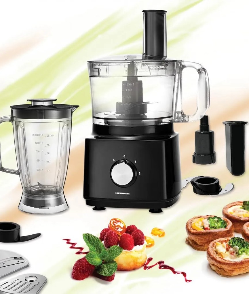 ROBOT DE BUCATARIE HEINNER HFP-750BK