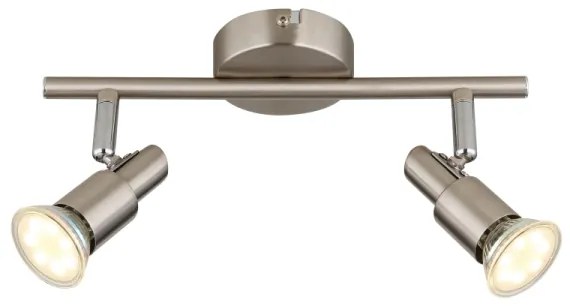 Spot LED Globo 57385-2 KINLEY 2xGU10/3W/230V