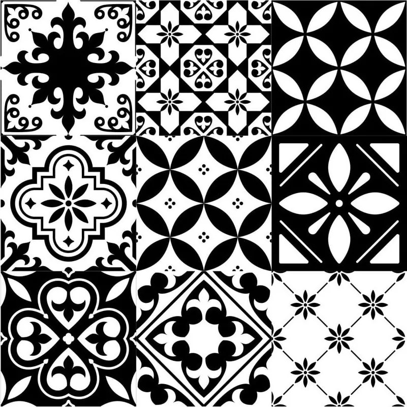 Autocolant pentru podea Ambiance Vanesa, 50 x 50 cm