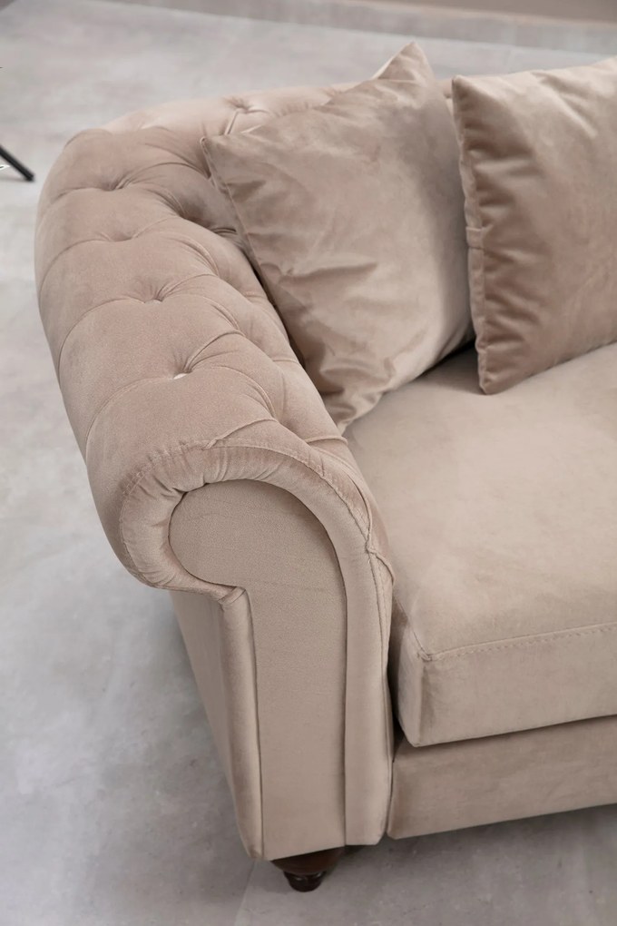 Canapea de colț Bogart Corner Right (L3-C-EOT)- Beige