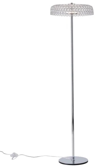 Lampadar LED LED/10W/230V 3000K crom lucios