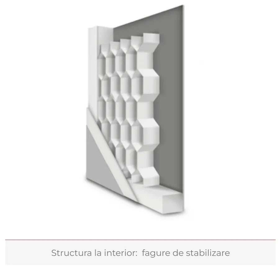 Usa de interior cu toc reglabil HDF - Frezaje decorative Stejar, Fix 90 mm, DB-1