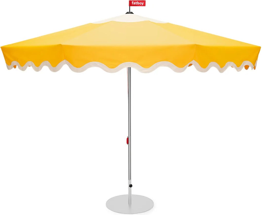 Umbrelă de soare Pensol cu ​​bază (gri deschis), culori multiple - Fatboy Culoare: galben însorit