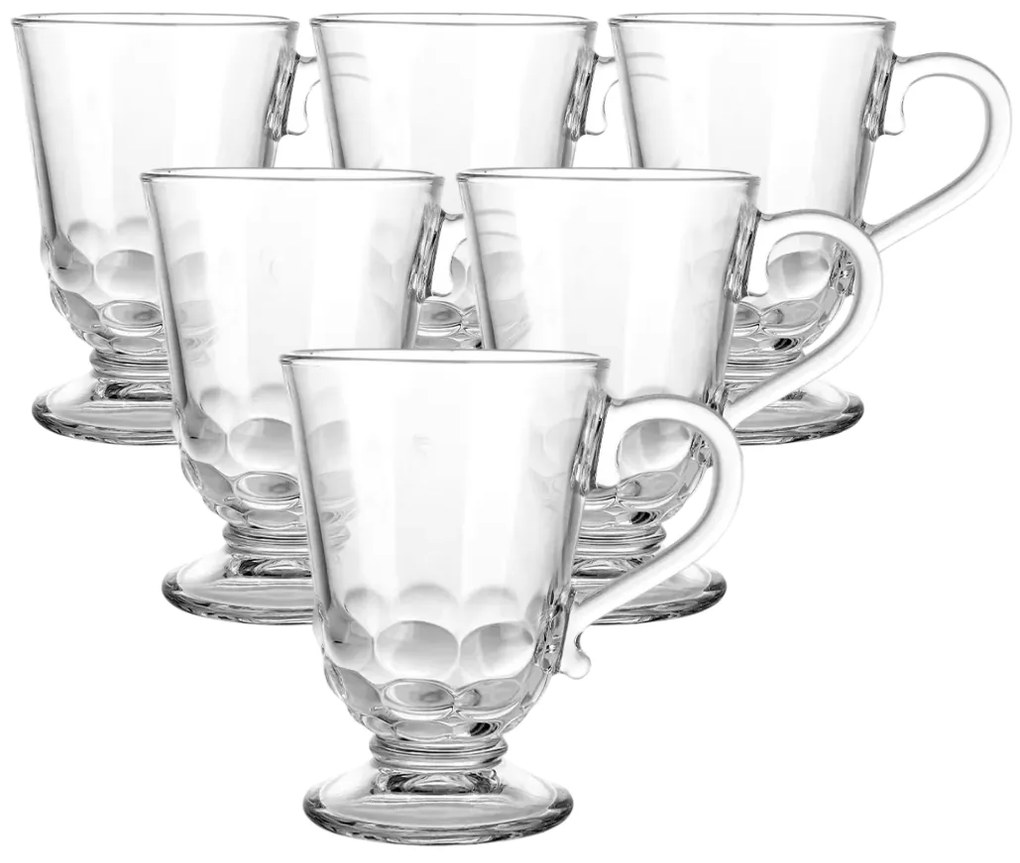 Set pahare Altom Siena Beads 320 ml , 6 buc