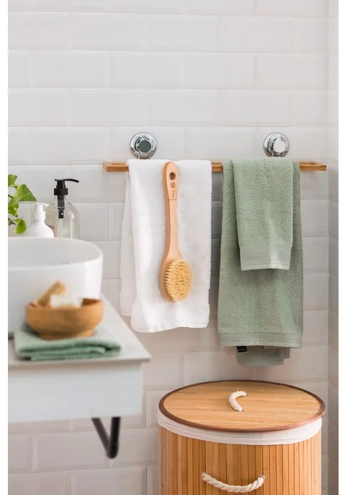 Coș rotund din bambus pentru rufe Compactor Round