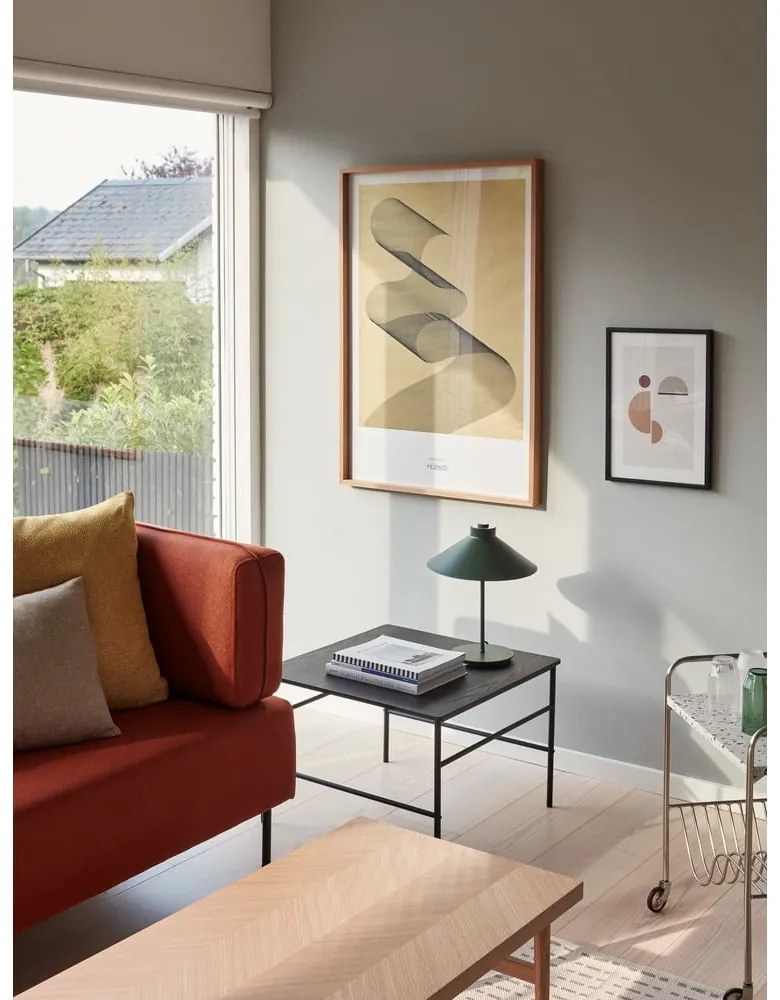 Veioză verde-închis (înălțime 38 cm) Shape – Hübsch