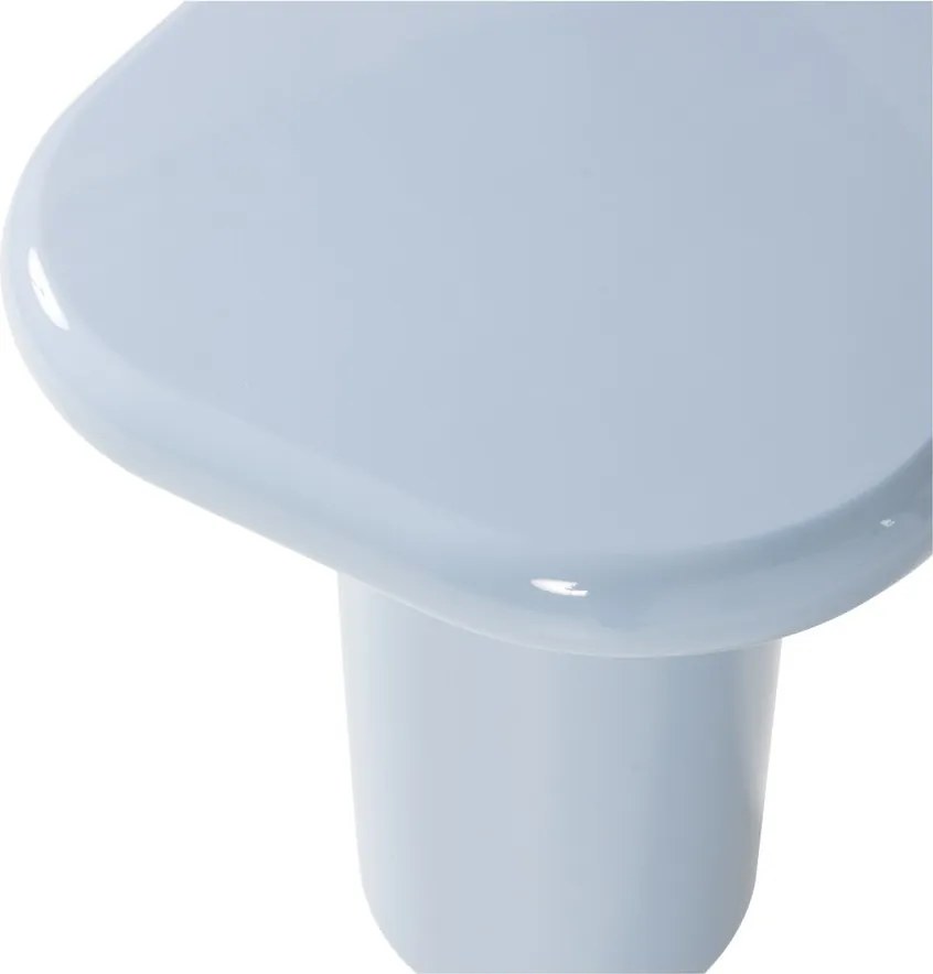 Măsuță auxiliară cu aspect lucios 50x50 cm Zava – WOOOD