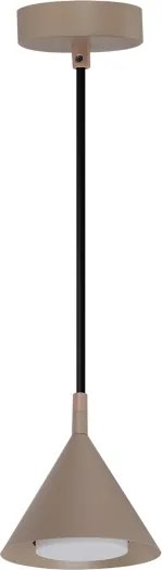 Brilagi - Lampă suspendată pe cablu CONE SINGLE 1xGX53/15W/230V bej