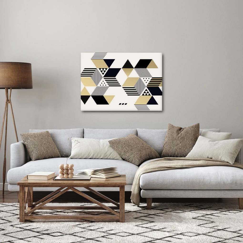 Tablou - Forme geometrice N⁰1 (70x50 cm)