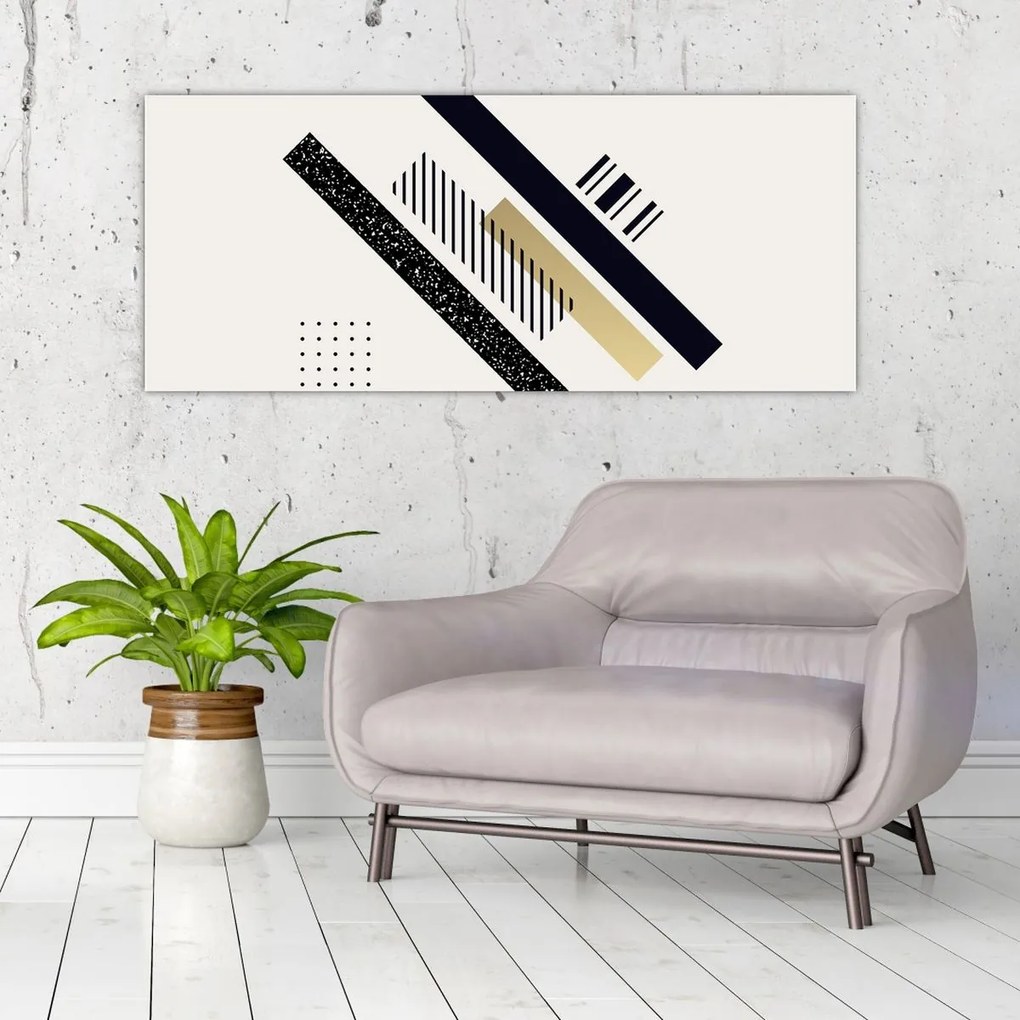 Tablou - Forme geometrice N⁰5 (120x50 cm)