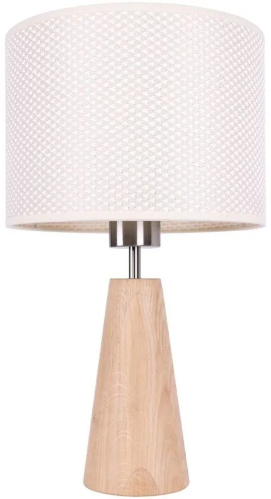 Spot-Light 7017403211528 - Lampă de masă MERCEDES, 1xE27/40W/230V, stejar