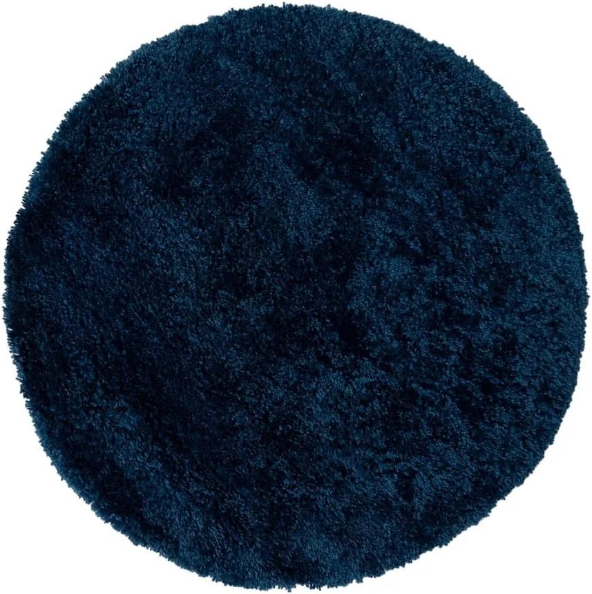Covor Flair Rugs Sparks, ⌀ 133 cm, albastru închis