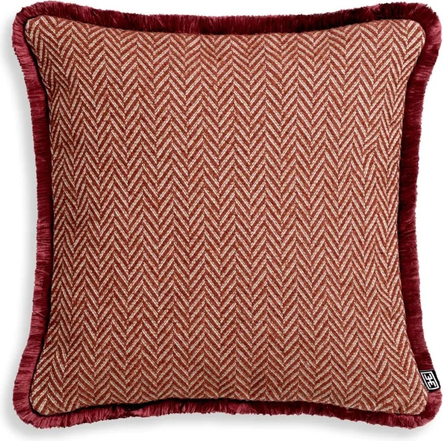 Perna design lux Kauai rosu S 50x50cm