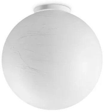 Plafonieră Ideal Lux CARTA 1xE27/25W/230V d. 30 cm alb