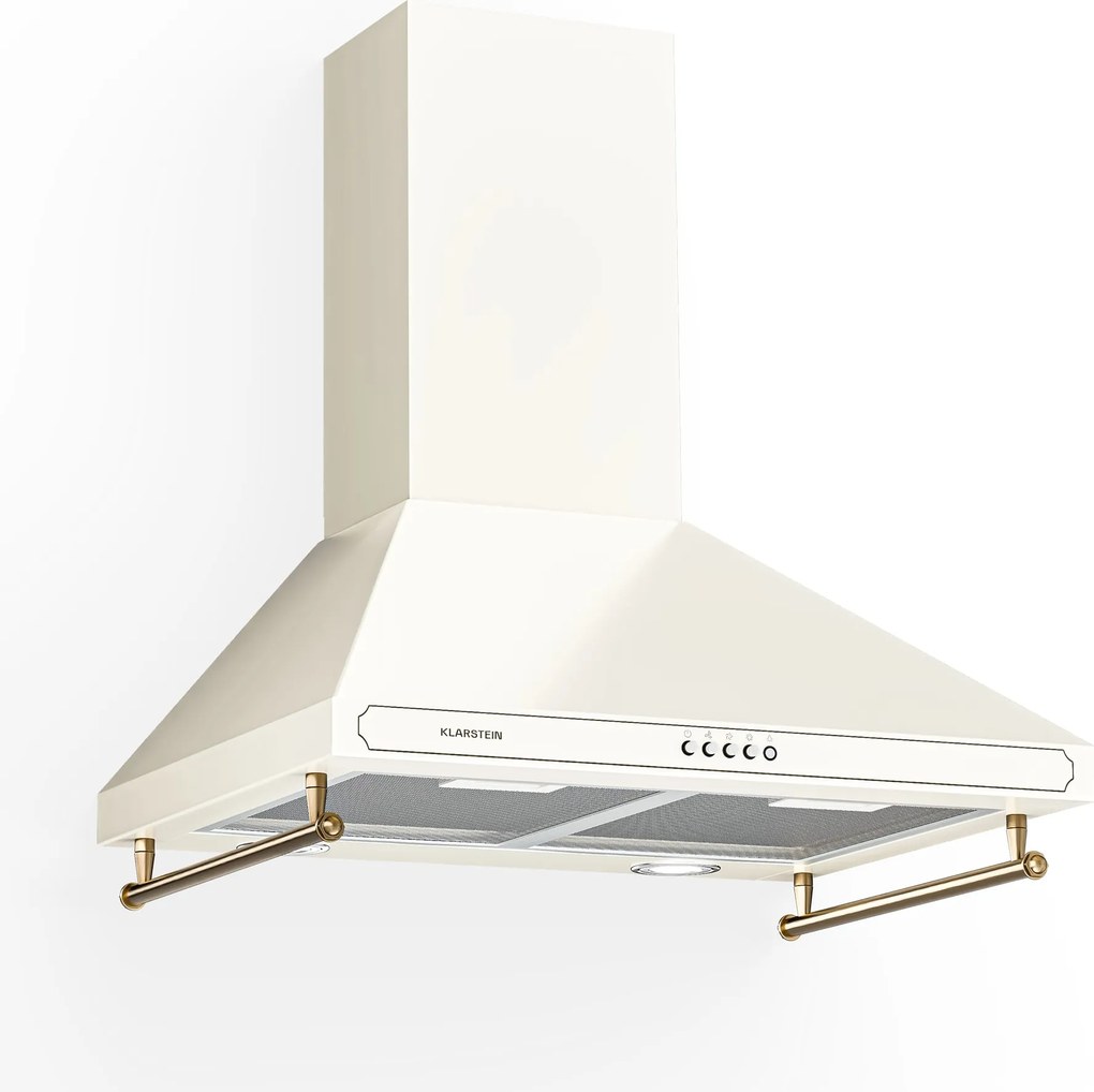 Klarstein Victoria, hotă extractoare, 60 cm, design retro, 630 m³ / h, 2 lumini LED