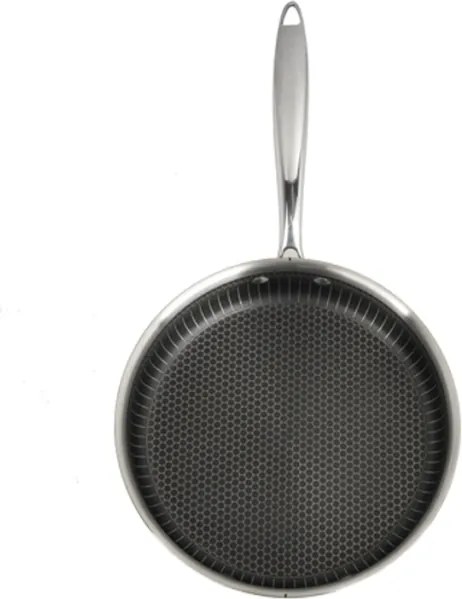 Tigaie inalta Zilan ZLN9679 cu capac tri-ply, inox, antiaderent, protectie la zgarieturi, usor de spalat, 26 cm ,3.2L