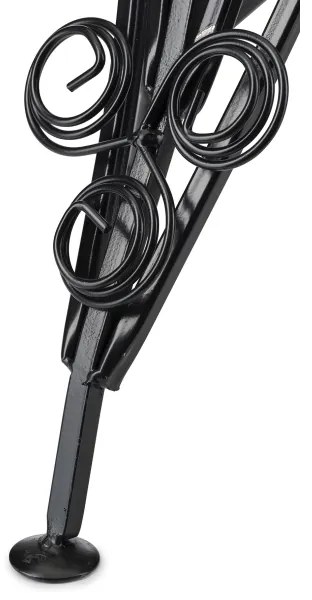 Suport de flori 47x43 cm negru