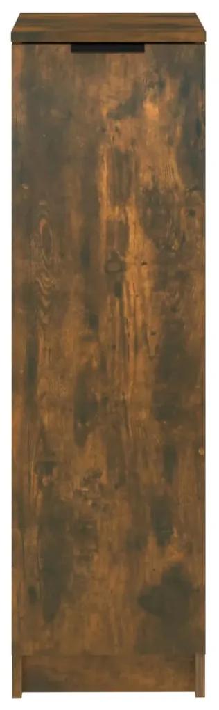 Pantofar, stejar fumuriu, 30x35x100 cm, lemn compozit Stejar afumat, 1