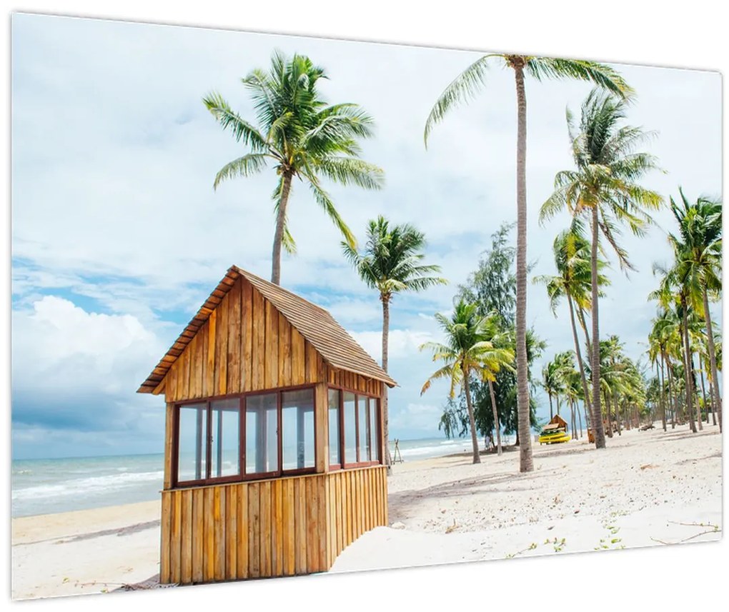 Tablou - Plajă (90x60 cm)