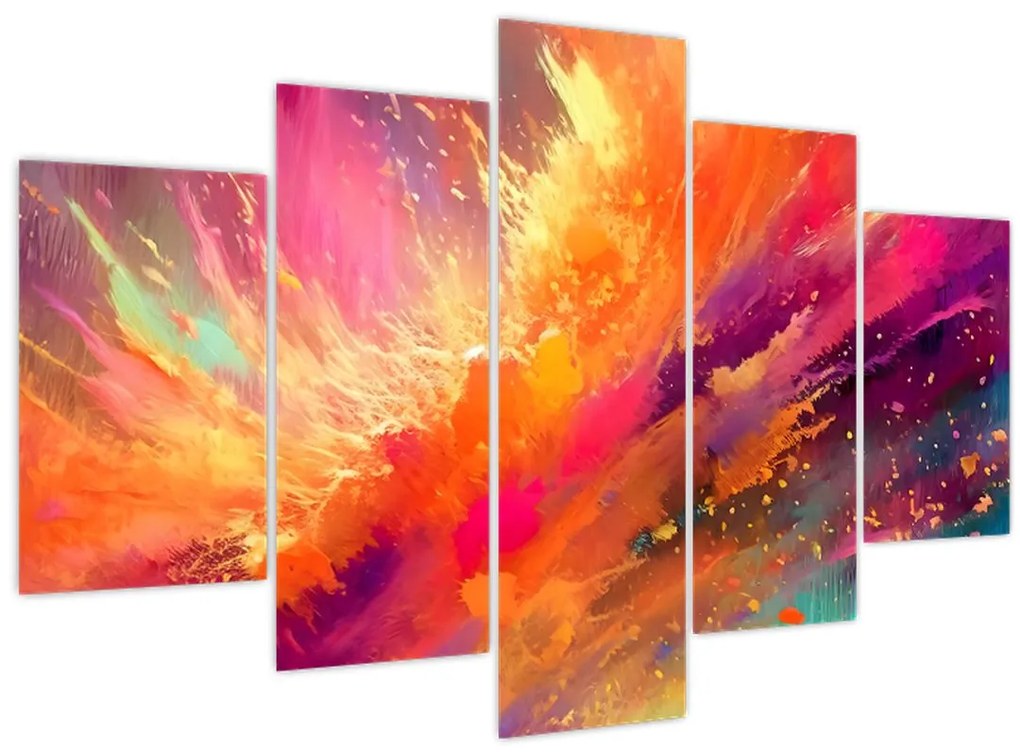 Tablou - Abstractizare dinamică (150x105 cm)