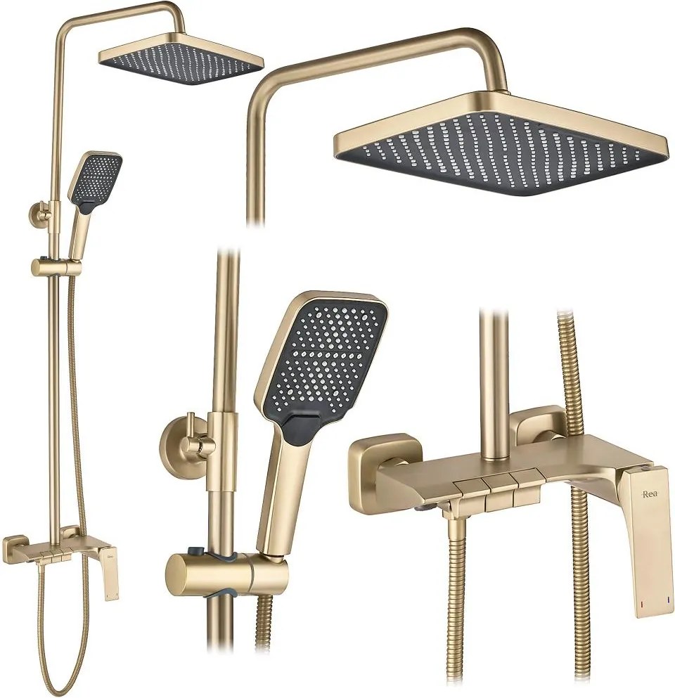 Set dus REA JOE auriu periat