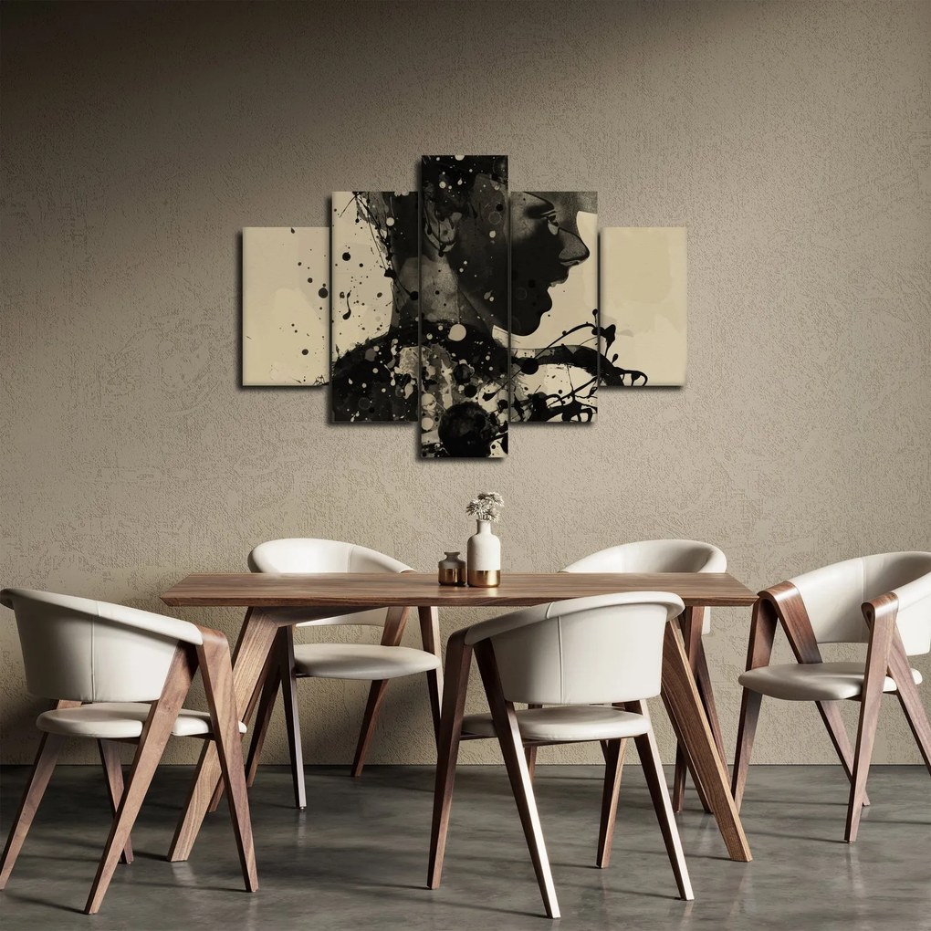 Tablou - Femeie de jazz (150x105 cm)