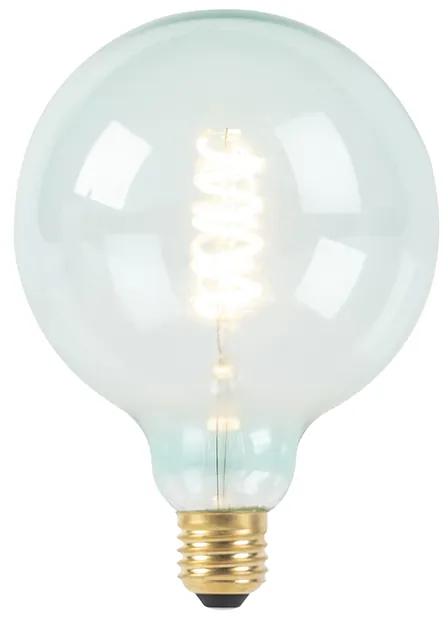 Lampă LED cu filament spiralat E27 reglabilă G125 albastru 200 lm 2100K