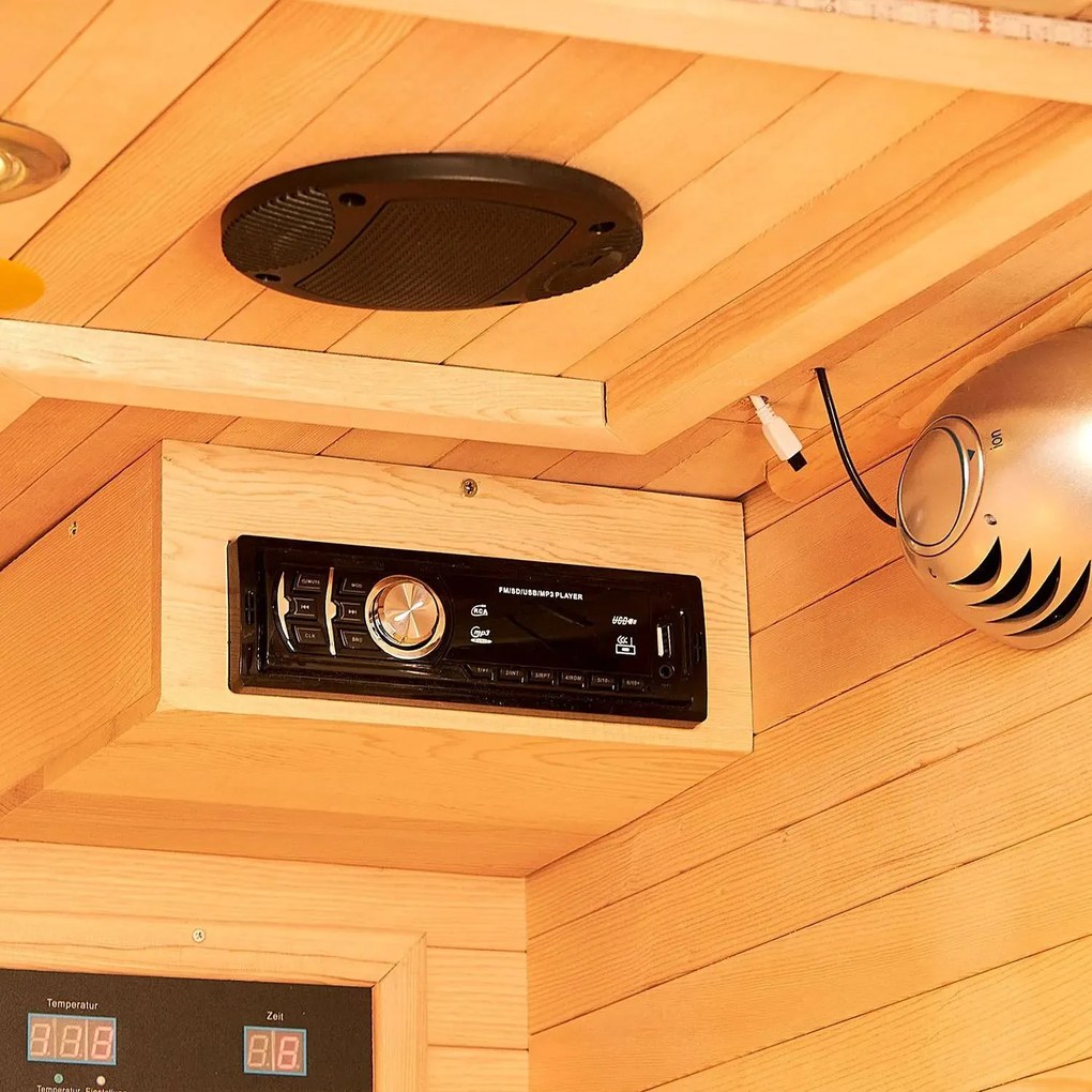 Infračervená sauna Nyborg S90V s plnospektrálnymi žiaričmi