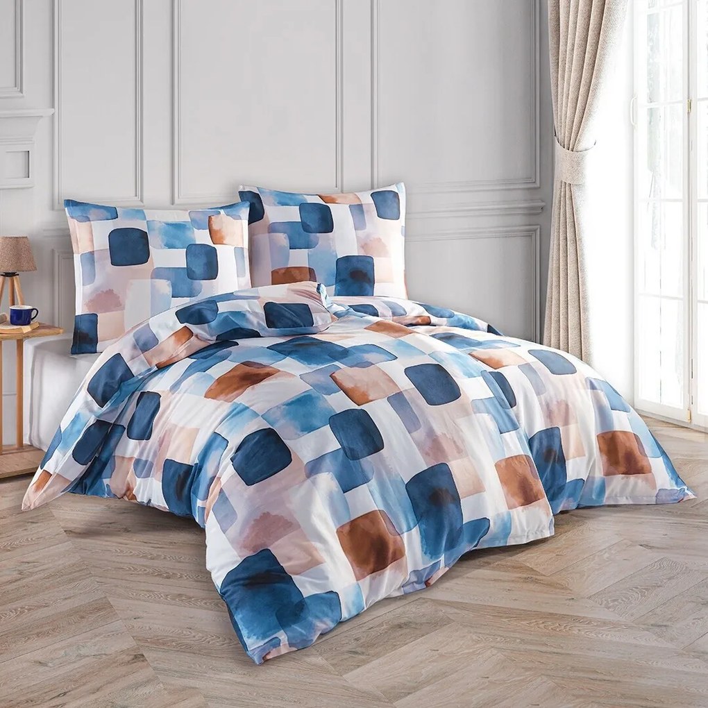 BedTex Lenjerie de pat din satin Echo, 135 x 200 cm, 80 x 80 cm, 135 x 200 cm, 80 x 80 cm