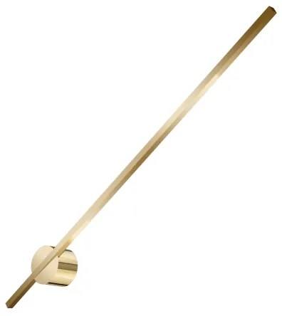 Aplică LED de exterior MAXLIGHT W0297 SPIDER LED/8,4W/230V IP44 auriu