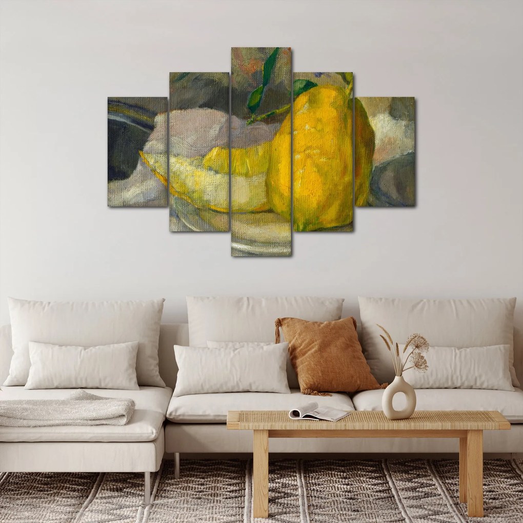 Tablou - French 19th Century, Melon and Lemon, reproducere (150x105 cm)