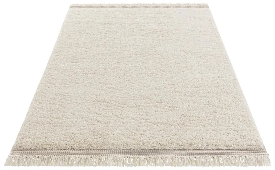 Covor Mint Rugs New Handira Lompu, 155 x 230 cm, alb-crem