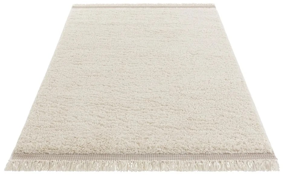 Covor Mint Rugs New Handira Lompu, 194 x 290 cm, alb-crem