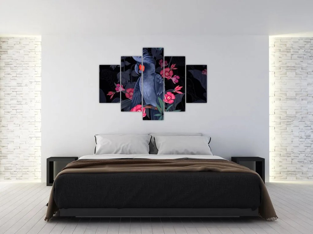 Tablou - Păpădia între flori (150x105 cm)