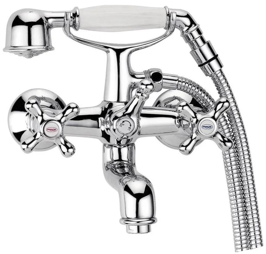 Set de cadă Aqualine VICTORIA crom lucios