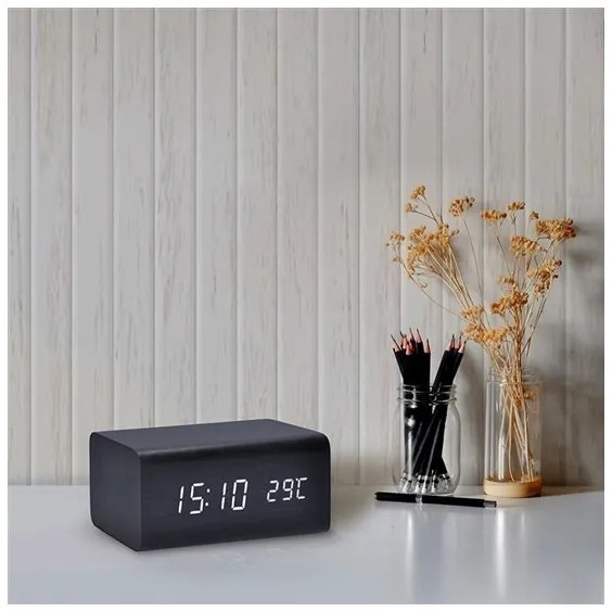 Ceas cu alarmă LED/5V/3xAAA 3000mA Solight CA01B