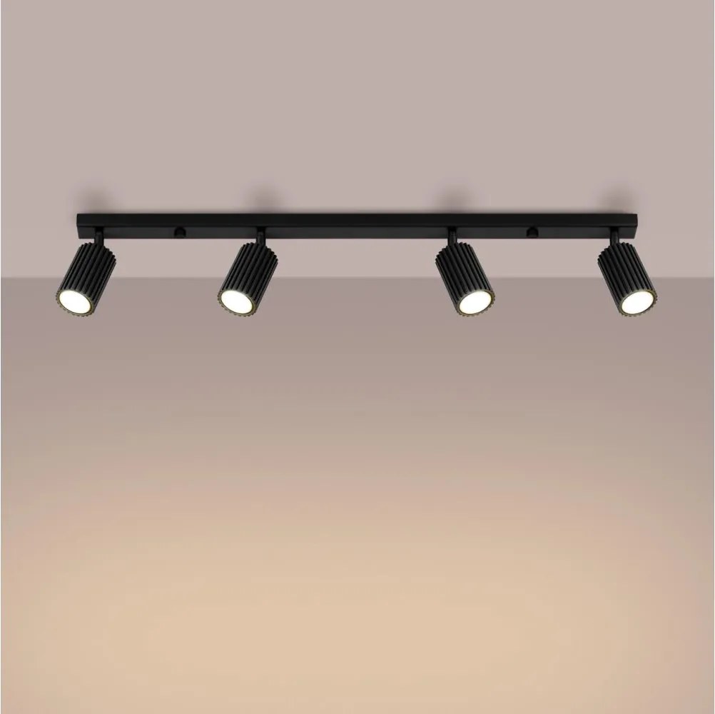 Brilagi - Spot LED CRESTO, 4x GU10, 10W, 230V, negru