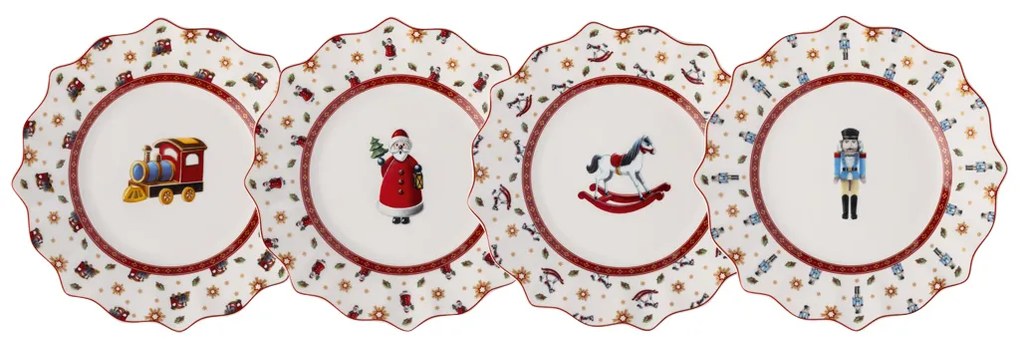 Farfurii aniversare Toy's Delight, set de 4, 30,5 cm - Villeroy & Boch
