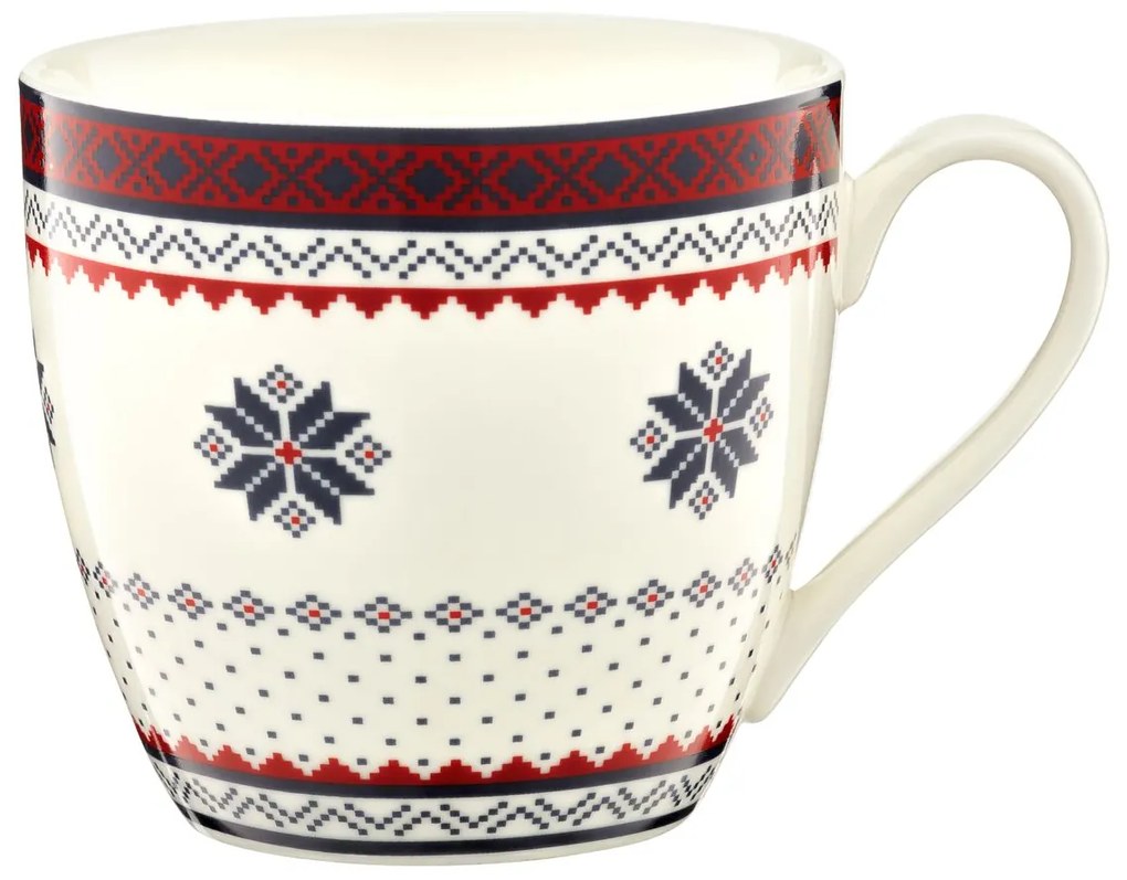 Cana 550ml stele albe Winter