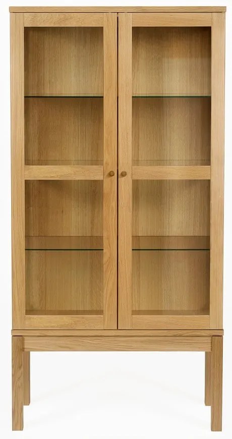 Vitrină cu aspect de lemn de stejar Woodman AbbeyWood