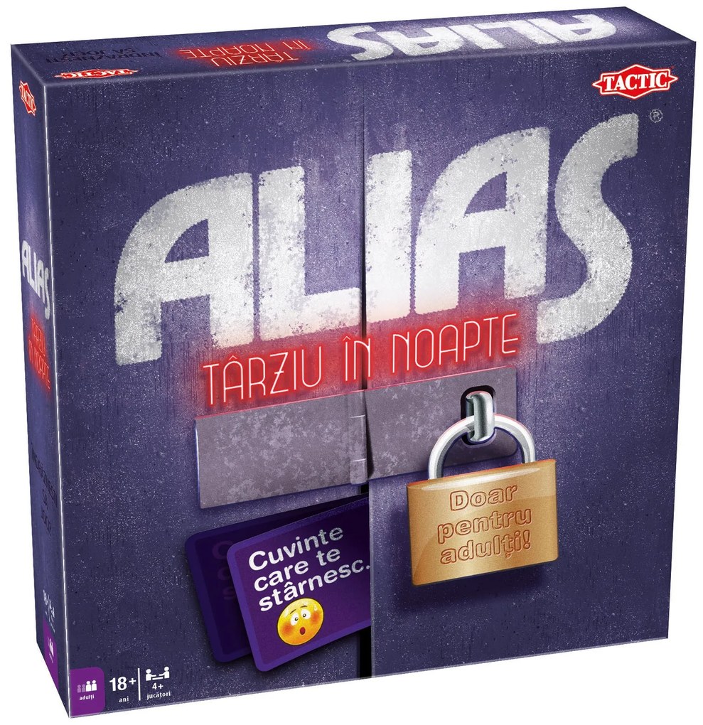 JOC DE SOCIETATE ALIAS TARZIU IN NOAPTE - TACTIC GAMES (55716)
