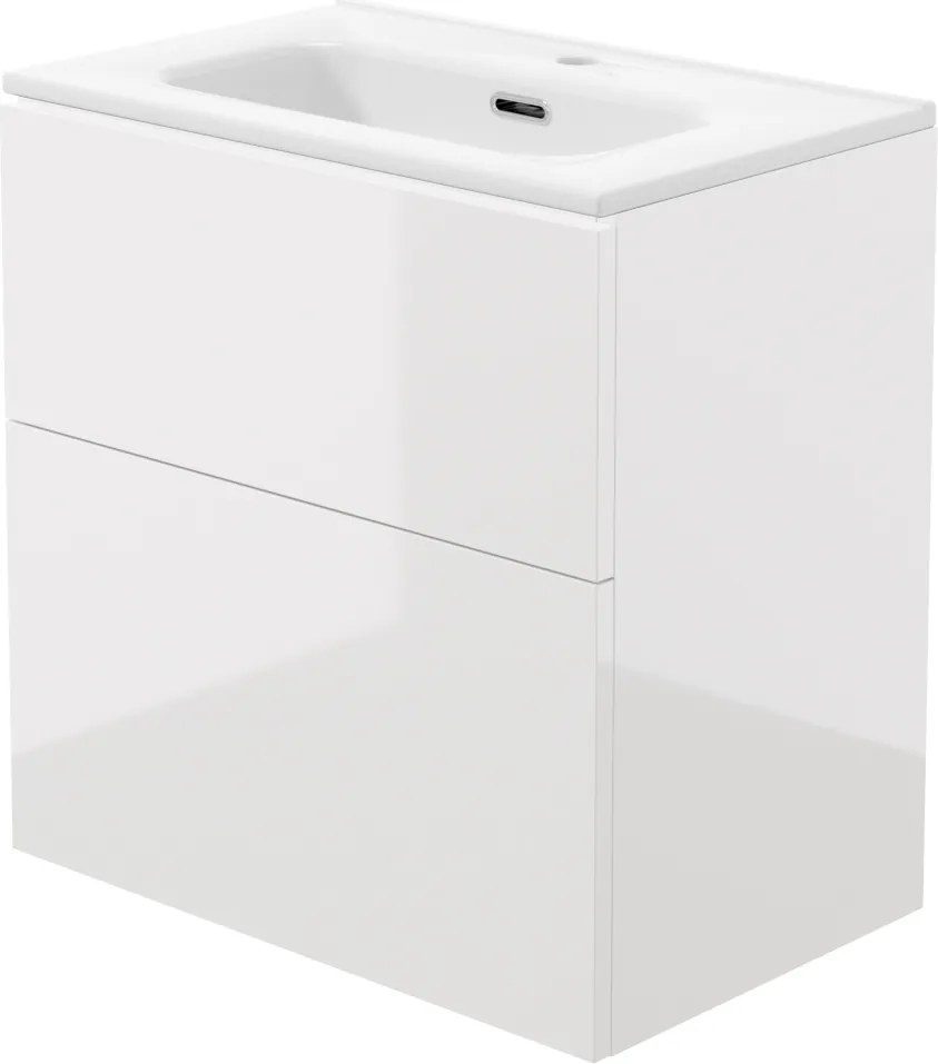 Prizma Mobilier de baie , cu lavoar - 60 cm ST6U6U6U6M