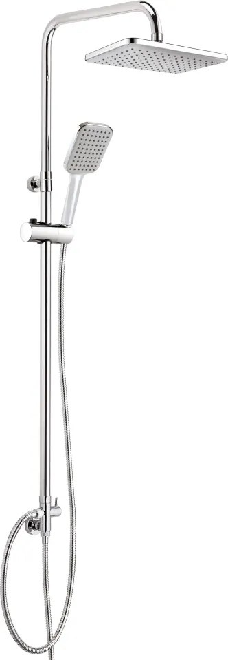 🚿 TUBO – Pălărie de duș 1-funcție, finisaj cromat (NUT_05XM) 🛁