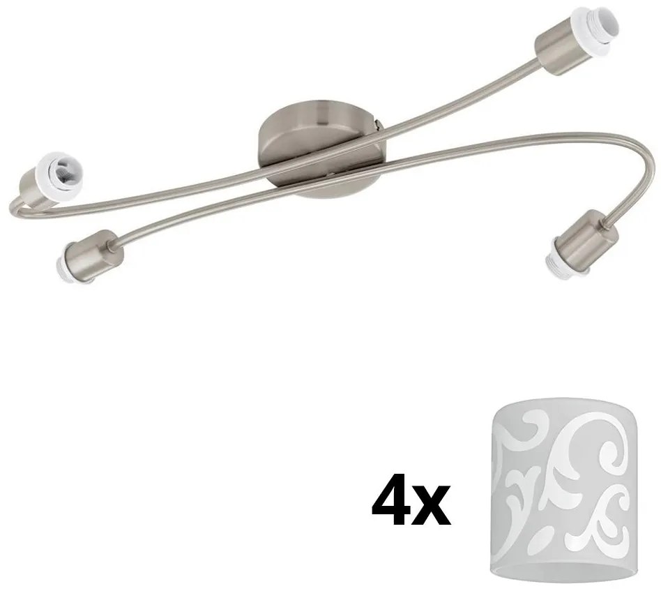 Spot LED Eglo MY CHOICE 4xE14/4W/230V crom/alb