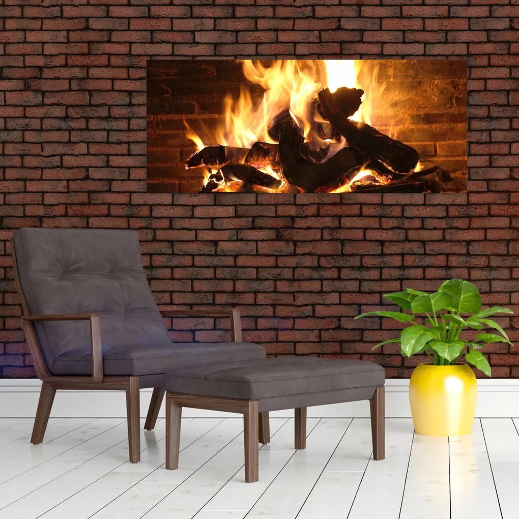 Tablou - Foc (120x50 cm)