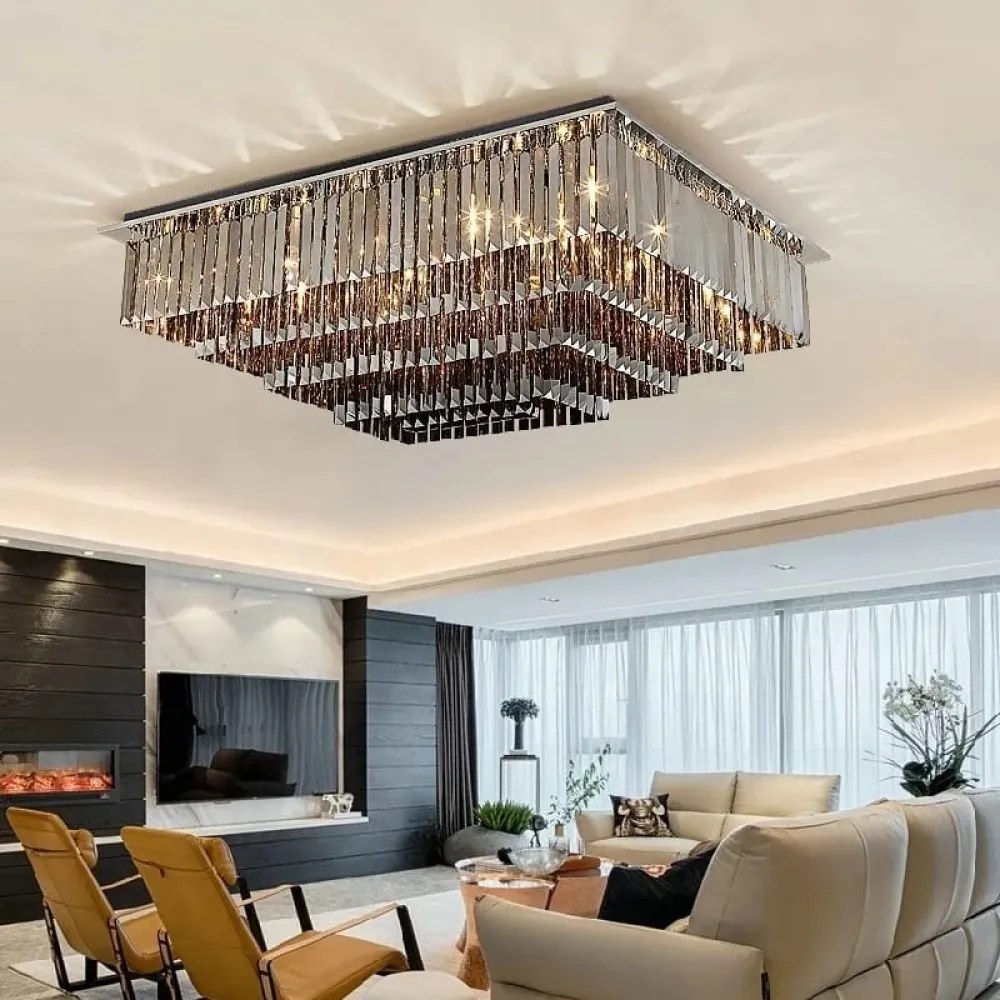 Candelabru Cristal, Elit's , Ella Dark, 40x40cm