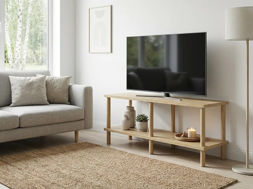 Masuta TV SOLE 120 cm, stejar sonoma